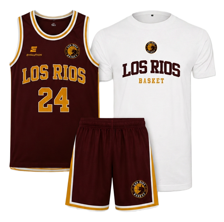 Kit de Jogo Oficial Los Rios Basket 2026/2027